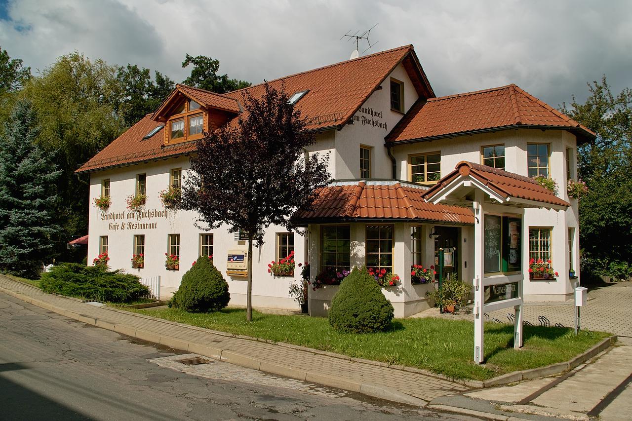 Landhotel Am Fuchsbach Berga  Eksteriør billede